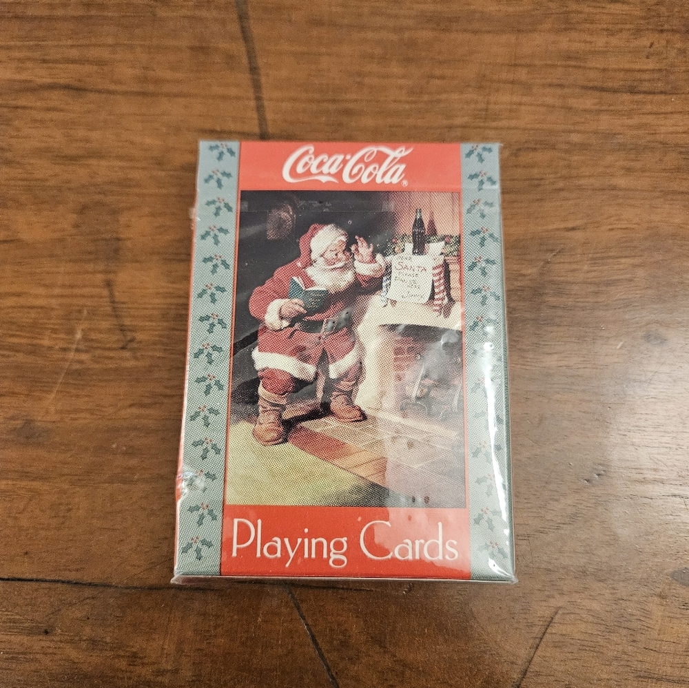 NEW Deck of Coca Cola Santa Playing Cards‎